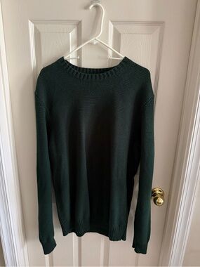 Dark Green Crewneck Men’s Sweater